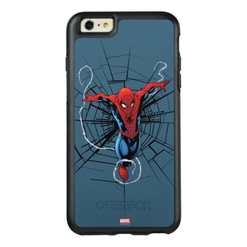 Spider_Man Leaping With Webbing OtterBox iPhone 66s Plus Case