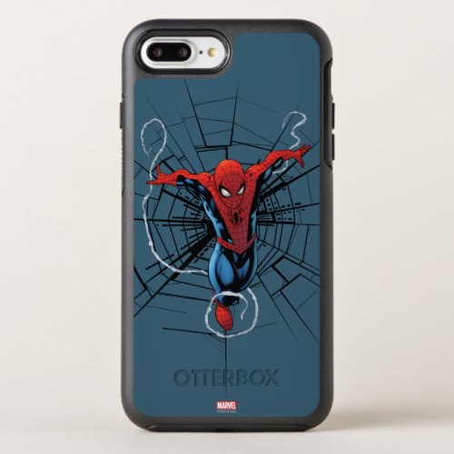 Spider_Man Leaping With Webbing OtterBox Symmetry iPhone 8 Plus7 Plus Case