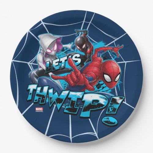 Spider_Man  Lets Thwip Paper Plates