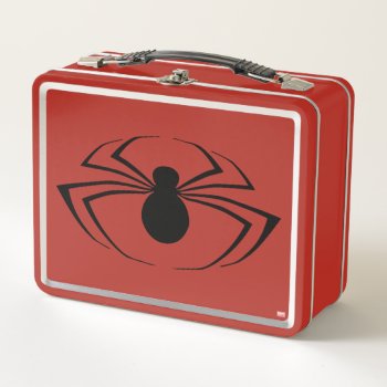 Spider-man Logo Metal Lunch Box by spidermanclassics at Zazzle