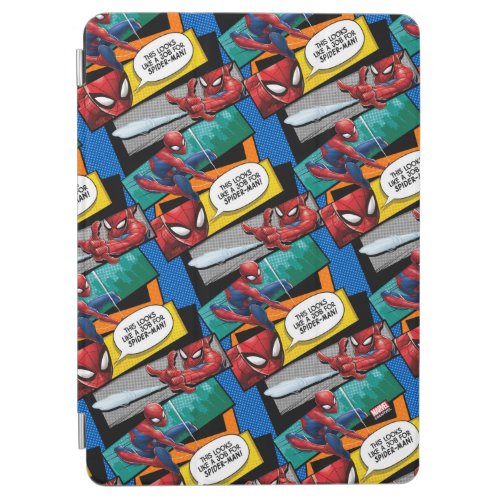 Spider_Man  Looks Like A Job For Spider_Man iPad Air Cover