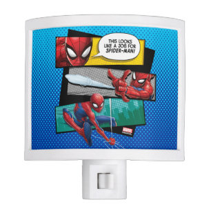 Spider-Man   "Looks Like A Job For Spider-Man" Night Light