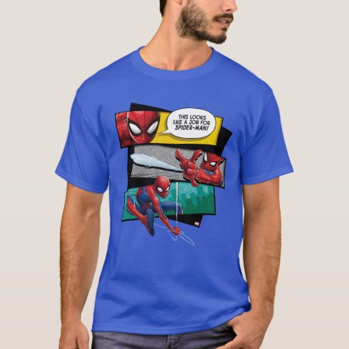 Spider_Man  Looks Like A Job For Spider_Man T_Shirt