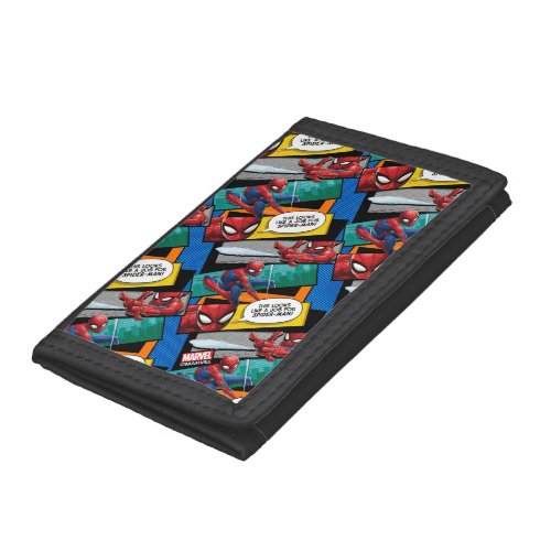 Spider_Man  Looks Like A Job For Spider_Man Trifold Wallet