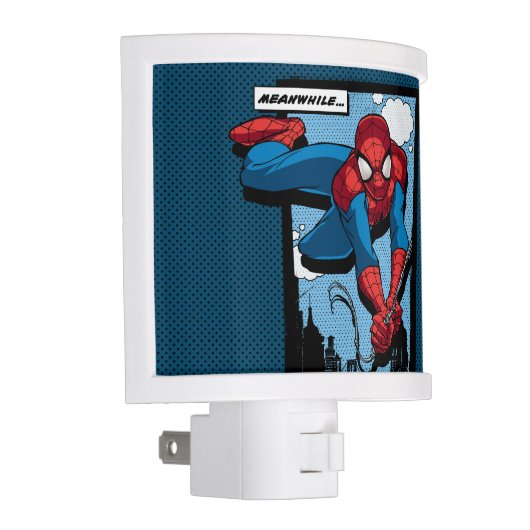 Spider-Man Meanwhile Comic Panel Night Light (Right)