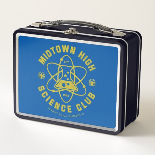 Spider_Man Midtown High Science Club Graphic Metal Lunch Box