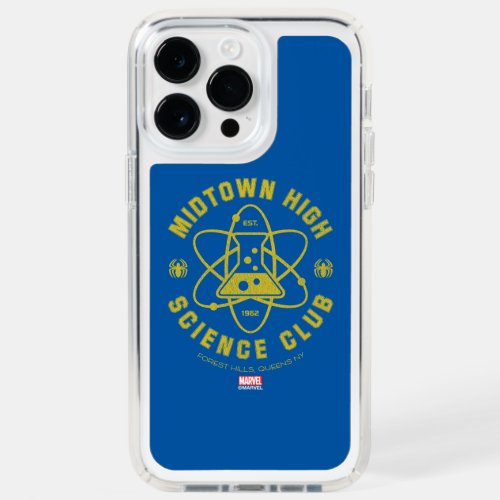 Spider_Man Midtown High Science Club Graphic Speck iPhone 14 Pro Max Case