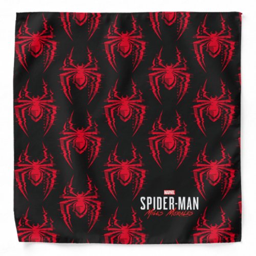Spider_Man Miles Morales Glitched Spider Icon Bandana