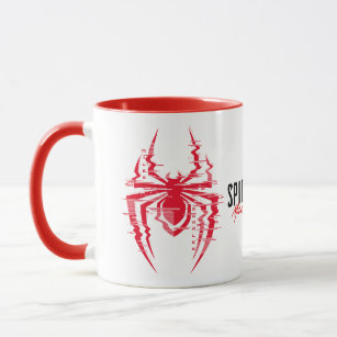 Spider-Man Miles Morales Glitched Spider Icon Mug