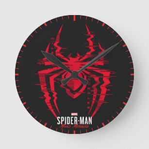 Réveil logo Spider Man Black & Gold - Spider Shop