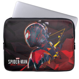 Spider-Man Miles Morales Hi-Tech Geometric Shatter Laptop Sleeve