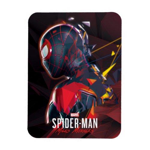 Spider_Man Miles Morales Hi_Tech Geometric Shatter Magnet