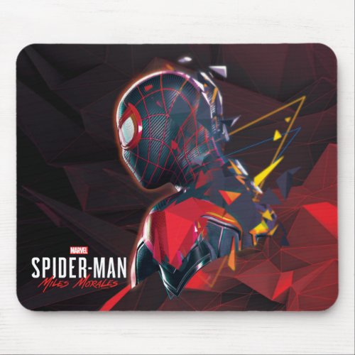 Spider_Man Miles Morales Hi_Tech Geometric Shatter Mouse Pad