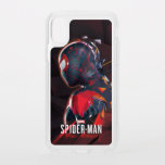 Spider-Man Miles Morales Hi-Tech Geometric Shatter Speck iPhone X Case