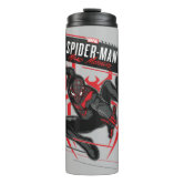 Personalized Spiderman Miles Morales 12oz Kids Stainless Steel Tumbler