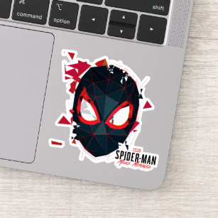 Round Spiderman Sticker , (Spiderman Head Sticker) - Believe Rationally