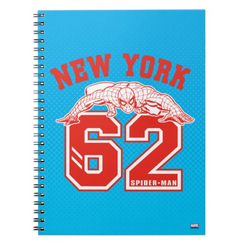 Spider_Man New York 62 Collegiate Badge Notebook