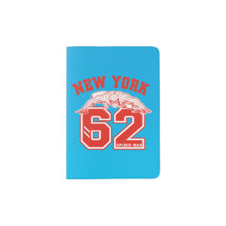 Spider-Man New York 62 Collegiate Badge Passport Holder