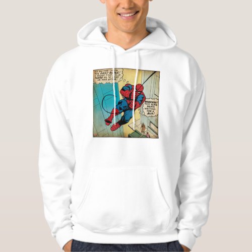 Spider_Man Off To Daily Bugle Comic Panel Hoodie