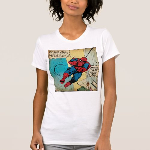 Spider_Man Off To Daily Bugle Comic Panel T_Shirt