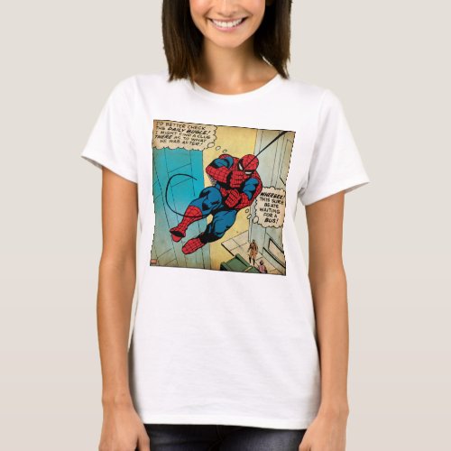 Spider_Man Off To Daily Bugle Comic Panel T_Shirt