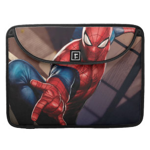 Spider-Man On Skyscraper MacBook Pro Sleeve