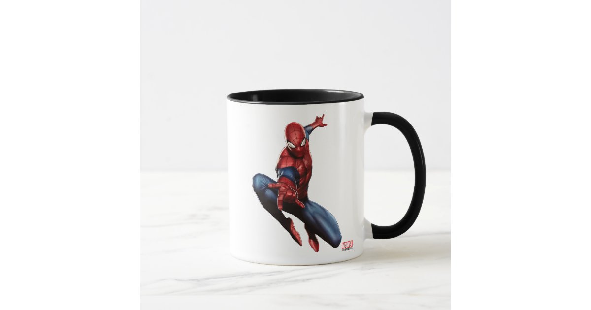 Marvel Spider-Man Face Jumbo Ceramic Coffee Mug, 20-Ounces