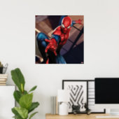 Spider-Man On Skyscraper Poster | Zazzle