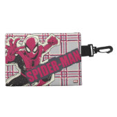 Spider-Man Paper Cut-Out Graphic Accessory Bag (Back)