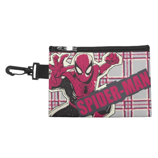 Spider-Man Paper Cut-Out Graphic Accessory Bag (Front)