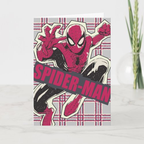 Spider_Man Paper Cut_Out Graphic Card