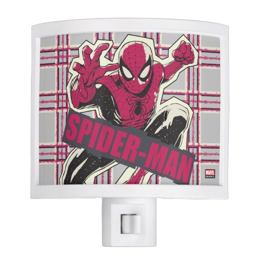 Spider-Man Paper Cut-Out Graphic Night Light (Front)