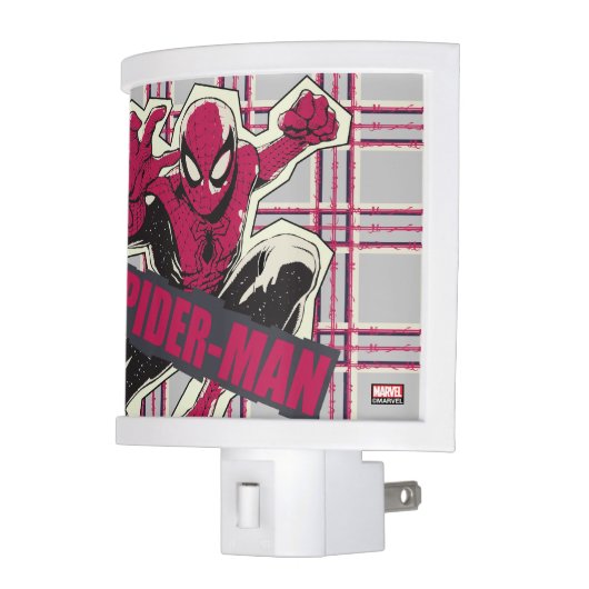 Spider-Man Paper Cut-Out Graphic Night Light (Left)