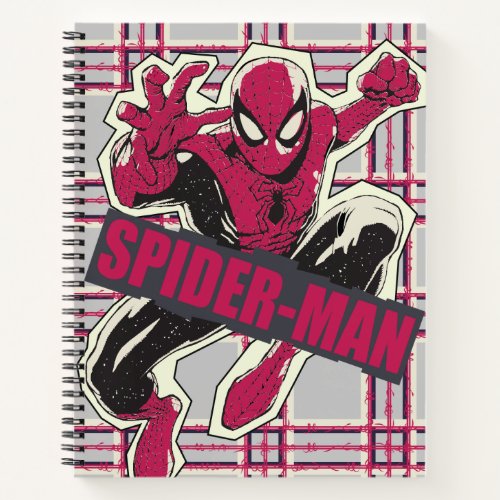 Spider_Man Paper Cut_Out Graphic Notebook