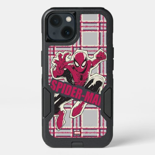 Spider_Man Paper Cut_Out Graphic iPhone 13 Case