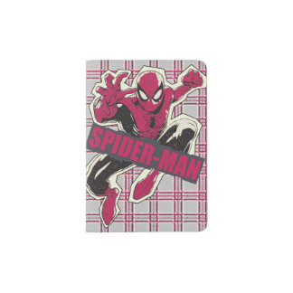 Spider-Man Paper Cut-Out Graphic Passport Holder