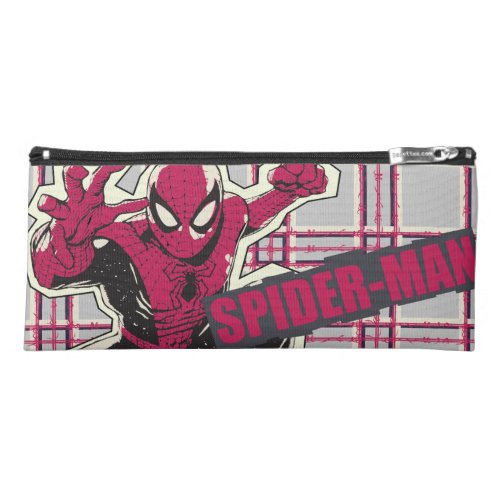 Spider_Man Paper Cut_Out Graphic Pencil Case