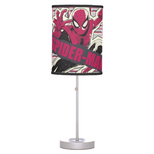Spider_Man Paper Cut_Out Graphic Table Lamp