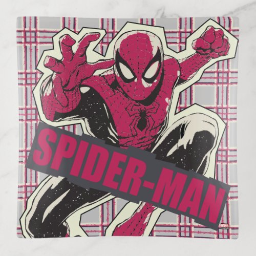 Spider_Man Paper Cut_Out Graphic Trinket Tray