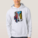 Spider-Man | Pop Art Web-Swinging Comic Panel Hoodie