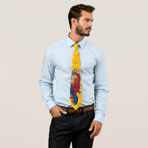 Spider-Man | Pop Art Web-Swinging Comic Panel Neck Tie