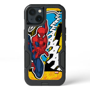 Spider-Man | Pop Art Web-Swinging Comic Panel iPhone 13 Case