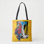 Spider-Man | Pop Art Web-Swinging Comic Panel Tote Bag
