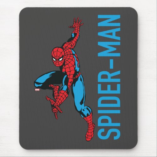 Spider_Man Pose With Name Mouse Pad