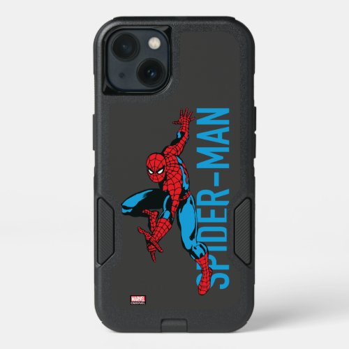 Spider_Man Pose With Name iPhone 13 Case
