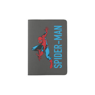 Spider-Man Pose With Name Passport Holder