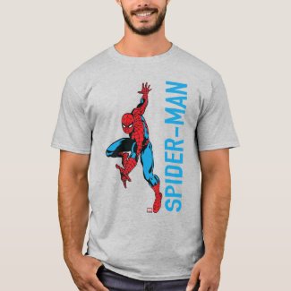 Spider-Man Pose With Name T-Shirt