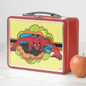 Spider-Man Retro Crawl Metal Lunch Box | Zazzle