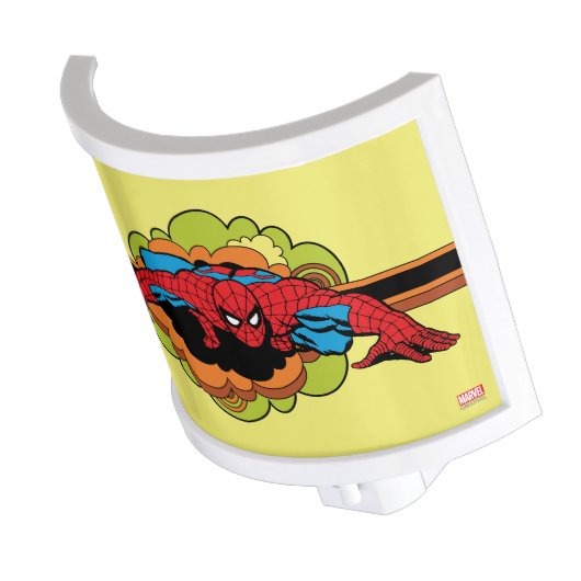 Spider-Man Retro Crawl Night Light (Angled)