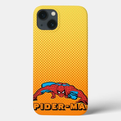 Spider_Man Retro Crouch iPhone 13 Case